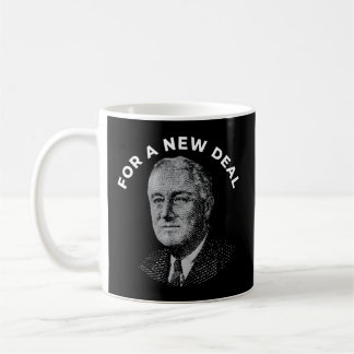 Taza De Café Fdr New Deal Demócrata Franklin Delano Roosevelt N