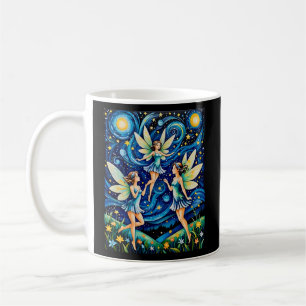 Taza De Café Fe bailando bajo el cielo estrellado
