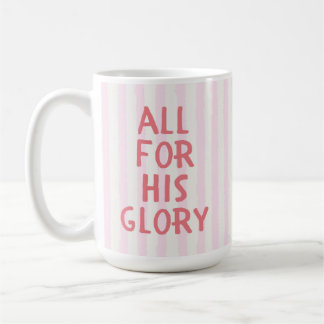 Taza De Café Fe Cristiana Raya Rosa Biblia Cita Cozy Cute