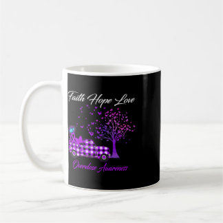 Taza De Café Fe de mariposa Esperanza Amor Sobredosis Concienci
