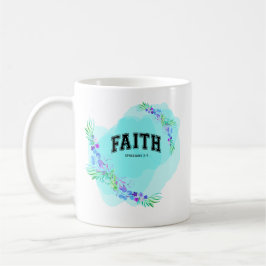 Taza De Café Fe, efesios 2:8 Mug
