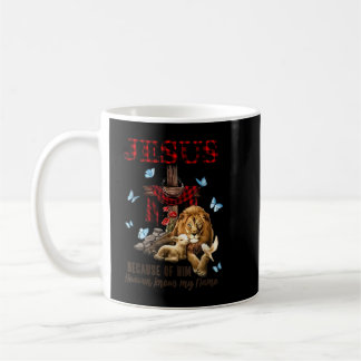 Taza De Café FE Jesús Cordero de León Cielo Conoce Mi Nombre