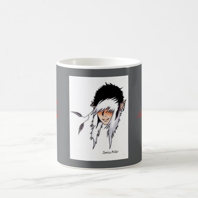 Taza De Café Feathers in the Wind Mug (Centro)