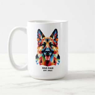 Taza De Café Fecha de establecimiento del padre del perro pasto