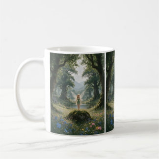 Taza De Café Fee im verzauberten Wald