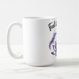 Taza De Café Feel It to Heal It Blooming Waterdrop Mug