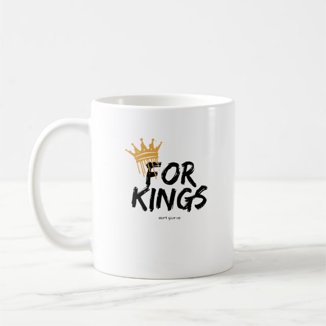 Taza De Café feel like a king  (Izquierda)