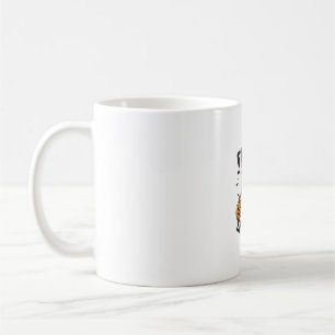 Taza De Café Feelin' Famoso Retro Groovy Gh Gato Halloween