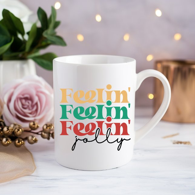 Taza De Café Feelin' Jolly Coffee Mug (Subido por el creador)