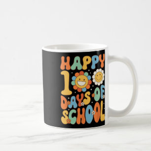 Taza De Café Felices 100 Días De Colegio Groovy 100º Día De Col