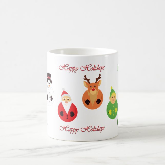 Taza De Café ¡Felices Fiestas! (Centro)