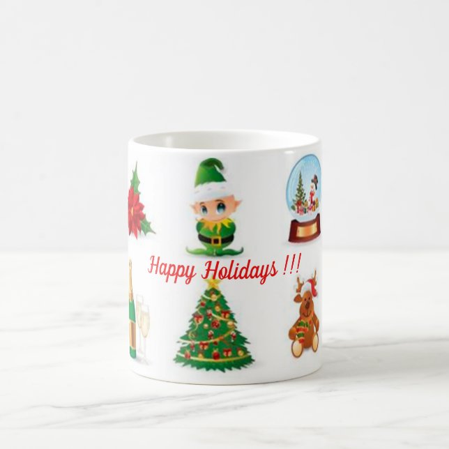 Taza De Café ¡¡¡Felices Fiestas!!! (Centro)