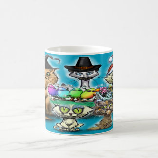Taza De Café Felices Fiestas