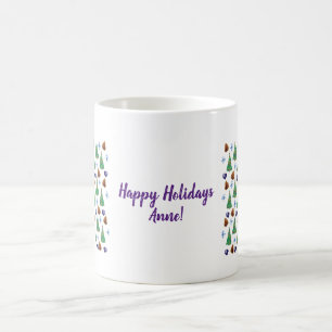 Taza De Café Felices Fiestas