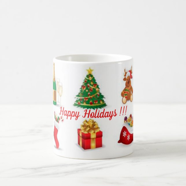 Taza De Café ¡¡¡Felices Fiestas!!! Coffee Mug (Centro)
