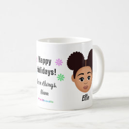 Taza De Café Felices fiestas Coffee Natural Mug