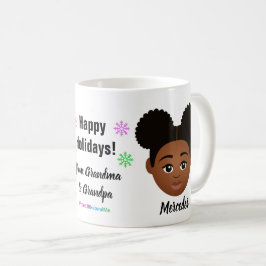 Taza De Café Felices fiestas Coffee Natural Mug