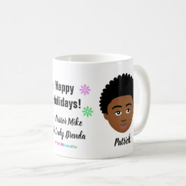 Taza De Café Felices fiestas Coffee Natural Mug