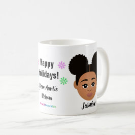 Taza De Café Felices fiestas Coffee Natural Mug