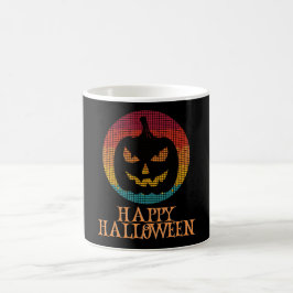 Taza De Café Felices Halloween Gracioso Caracter Asombroso