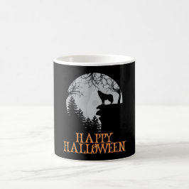 Taza De Café Felices Halloween Gracioso Caracter Asombroso