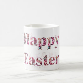 Taza De Café Felices Huevos de Pascua