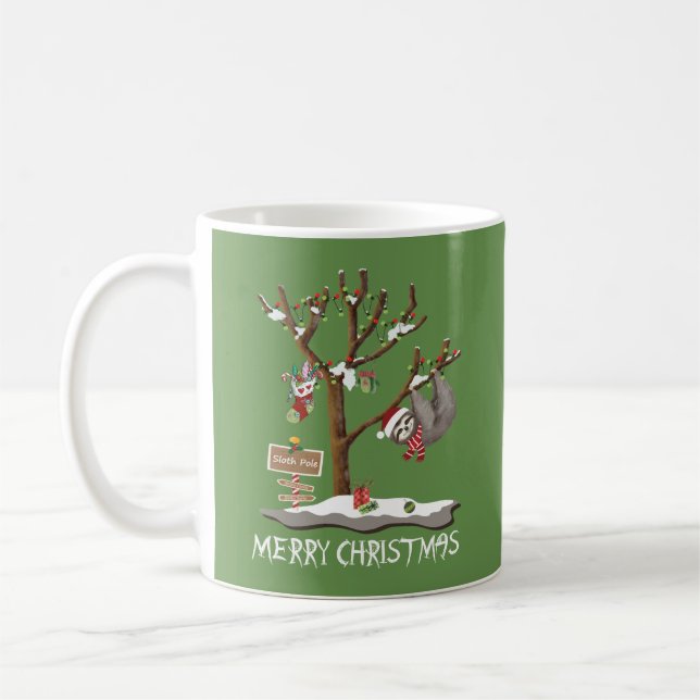 Taza De Café FELICES NAVIDAD A PARTIR del día de fiesta de (Izquierda)