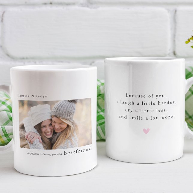 Taza De Café Felicidad. Bestfriend Gift Photo Keepsake (Subido por el creador)