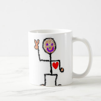 Taza De Café Felicidad del amor de la paz
