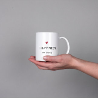 Taza de café Felicidad Mínima