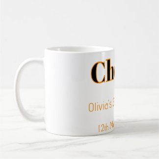 Taza De Café Felicidades 21 cumpleaños añadir nombre fecha simp