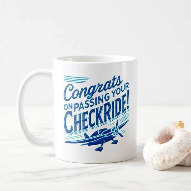 Taza De Café ¡Felicidades por pasar tu chequera! (Con donut)
