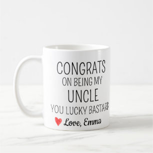 Taza De Café Felicidades por ser mi tío