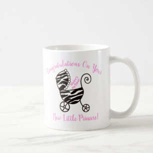 Taza De Café ¡Felicidades por tu nueva princesita!