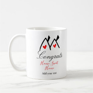 Taza De Café Felicitaciones a la inauguración de nuevos inmuebl