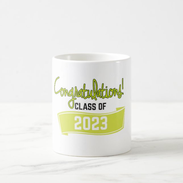 Taza De Café Felicitaciones Clase de 2023 (Centro)