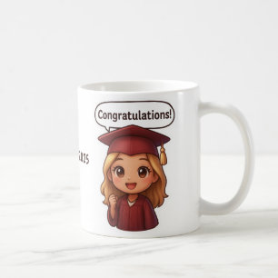Taza De Café Felicitaciones Clase de 2025