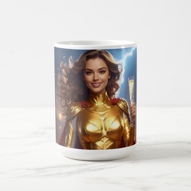 Taza De Café Felicitaciones por cumpleaños o aniversario (Centro)