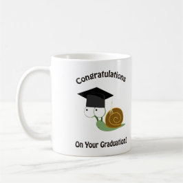 Taza De Café Felicitaciones por tu caracol de graduación