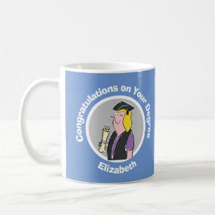 Taza De Café Felicitaciones Por Tu Grado