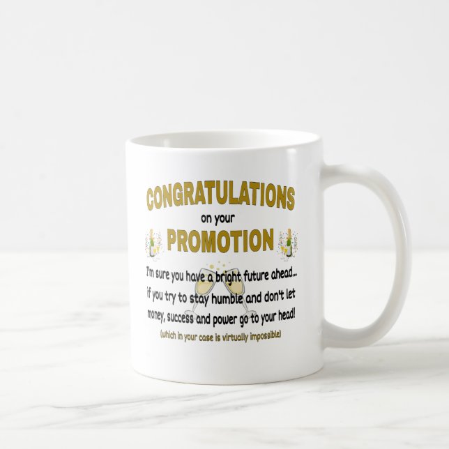 Taza De Café   Felicitaciones Por Tu Promoción (Derecha)