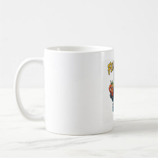 Taza De Café Feline Good: gato con bata y cóctel de camarones