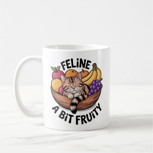 Taza De Café Felino un poco afrutado - Gato acogedor