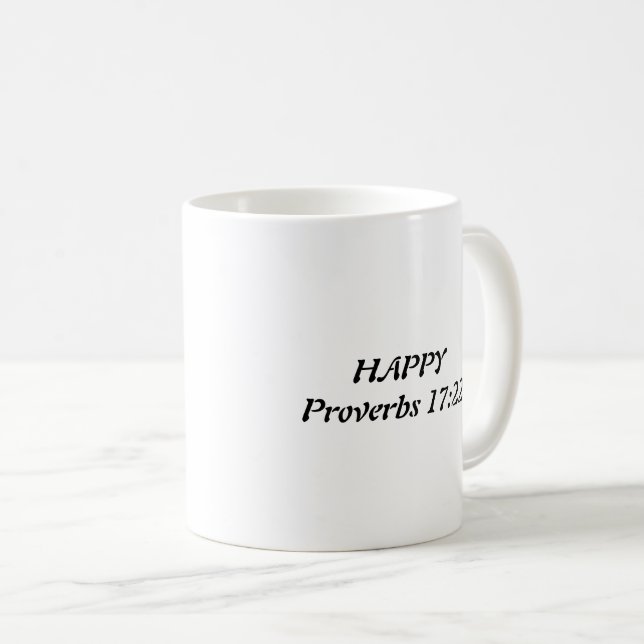 Taza De Café Feliz  (Anverso derecho)