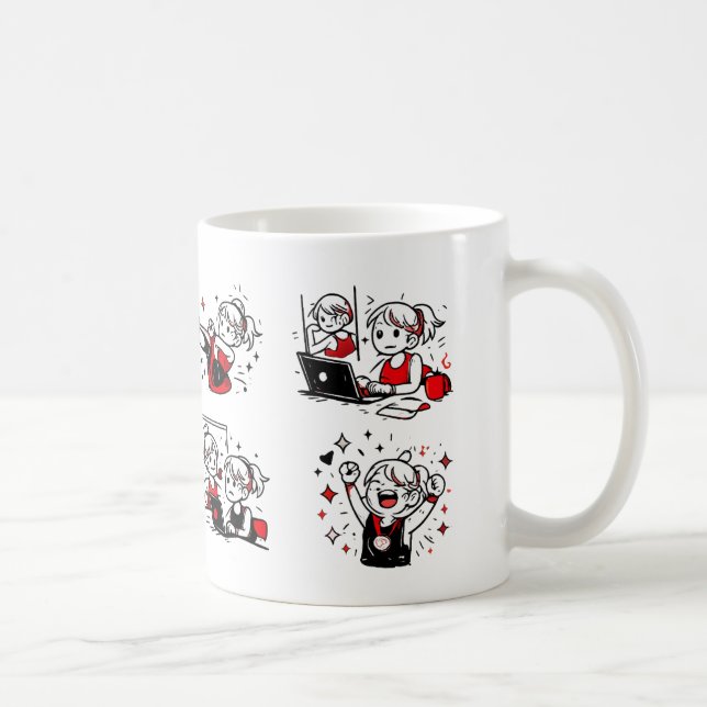 Taza De Café feliz (Derecha)