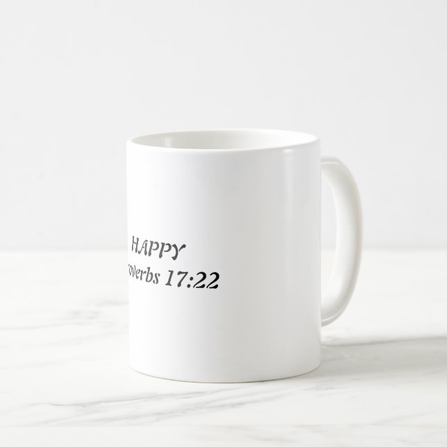 Taza De Café Feliz  (Anverso derecho)