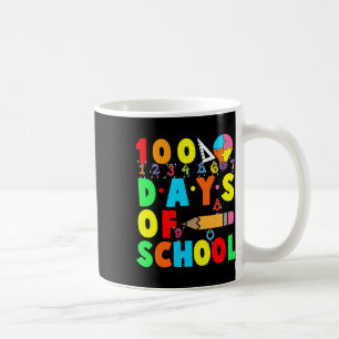 Taza De Café Feliz 100° Día del Maestro Infantil