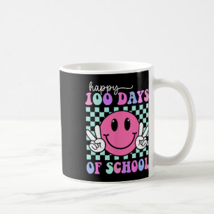 Taza De Café Feliz 100 Días De Sonrisa Escolar Chica 10