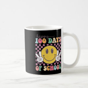 Taza De Café Feliz 100 Días De Sonrisa Escolar Chica 10