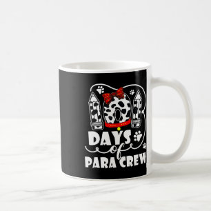 Taza De Café Feliz 101 días de escuela para perro 100 días inte